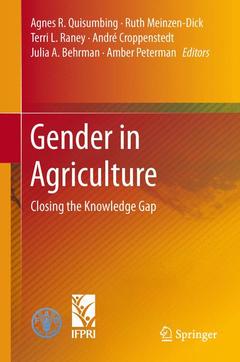 Cover of the book Gender in Agriculture