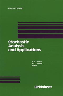 Couverture de l’ouvrage Stochastic Analysis and Applications