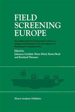 Couverture de l’ouvrage Field Screening Europe