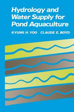 Cover of the book Hydrology and Water Supply for Pond Aquaculture