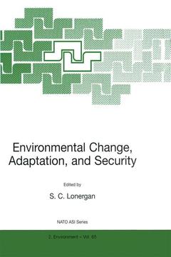 Couverture de l’ouvrage Environmental Change, Adaptation, and Security