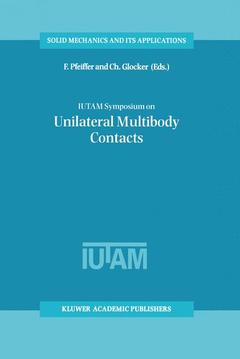 Couverture de l’ouvrage IUTAM Symposium on Unilateral Multibody Contacts
