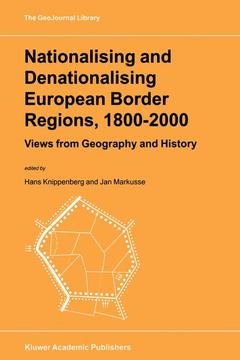 Cover of the book Nationalising and Denationalising European Border Regions, 1800–2000