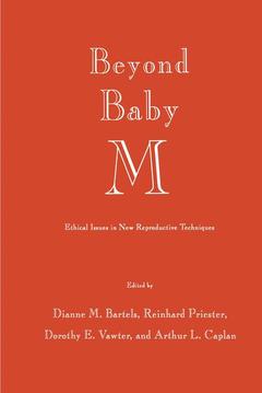 Couverture de l’ouvrage Beyond Baby M