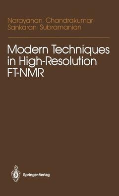 Couverture de l’ouvrage Modern Techniques in High-Resolution FT-NMR