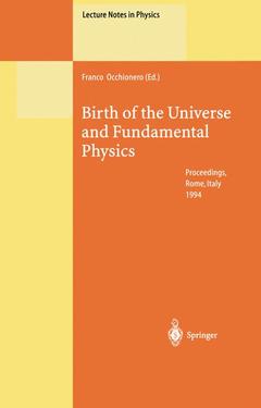 Couverture de l’ouvrage Birth of the Universe and Fundamental Physics