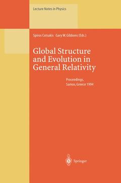 Couverture de l’ouvrage Global Structure and Evolution in General Relativity