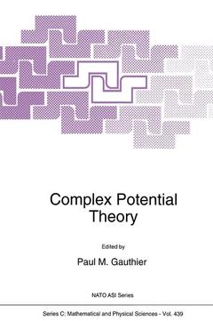 Couverture de l’ouvrage Complex Potential Theory