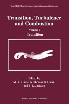 Couverture de l’ouvrage Transition, Turbulence and Combustion