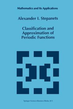 Cover of the book Classification and Approximation of Periodic Functions