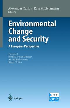 Couverture de l’ouvrage Environmental Change and Security