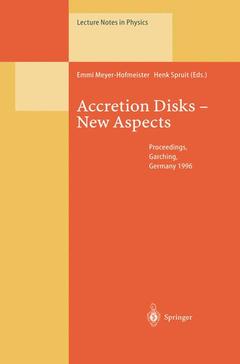 Couverture de l’ouvrage Accretion Disks — New Aspects