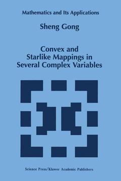 Couverture de l’ouvrage Convex and Starlike Mappings in Several Complex Variables