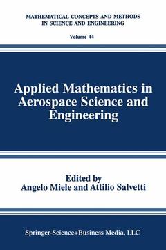 Cover of the book Applied Mathematics in Aerospace Science and Engineering