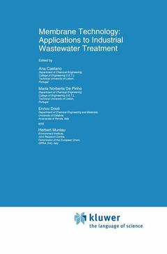 Cover of the book Membrane Technology: Applications to Industrial Wastewater Treatment
