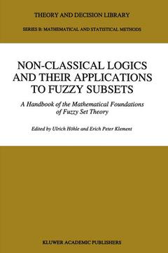 Couverture de l’ouvrage Non-Classical Logics and their Applications to Fuzzy Subsets
