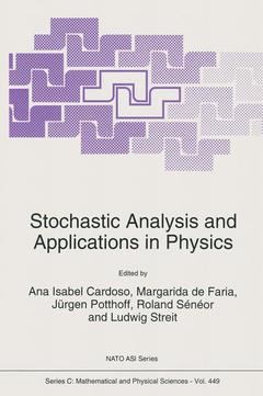 Couverture de l’ouvrage Stochastic Analysis and Applications in Physics