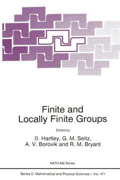 Couverture de l’ouvrage Finite and Locally Finite Groups