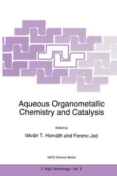 Couverture de l’ouvrage Aqueous Organometallic Chemistry and Catalysis