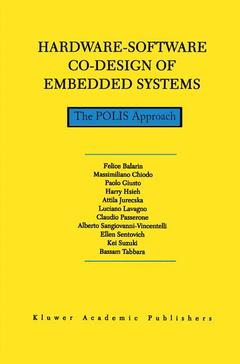 Cover of the book Hardware-Software Co-Design of Embedded Systems