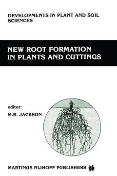 Couverture de l’ouvrage New Root Formation in Plants and Cuttings