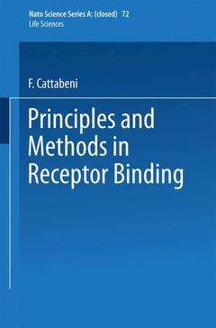 Cover of the book Principles and Methods in Receptor Binding