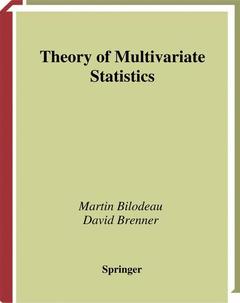 Couverture de l’ouvrage Theory of Multivariate Statistics