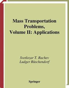 Cover of the book Mass Transportation Problems