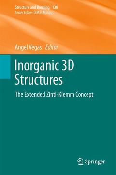 Cover of the book Inorganic 3D Structures