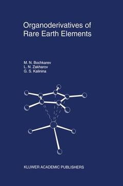 Couverture de l’ouvrage Organoderivatives of Rare Earth Elements