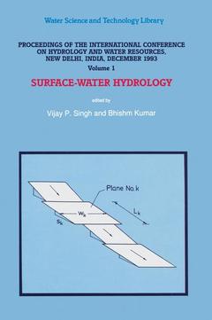 Couverture de l’ouvrage Proceedings of the International Conference on Hydrology and Water Resources, New Delhi, India, December 1993