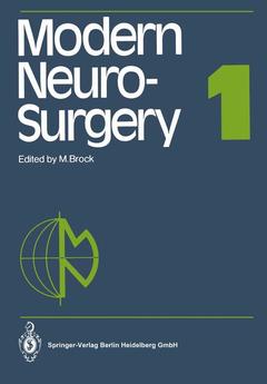 Couverture de l’ouvrage Modern Neurosurgery 1