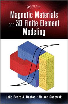 Couverture de l’ouvrage Magnetic Materials and 3D Finite Element Modeling