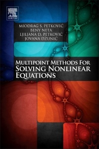 Couverture de l’ouvrage Multipoint Methods for Solving Nonlinear Equations