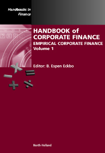 Cover of the book Handbook of Corporate Finance