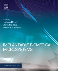 Couverture de l’ouvrage Implantable Biomedical Microsystems