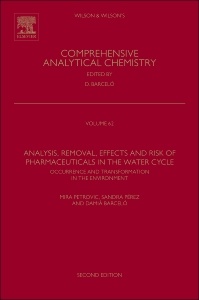Couverture de l’ouvrage Analysis, Removal, Effects and Risk of Pharmaceuticals in the Water Cycle