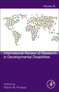 Couverture de l’ouvrage International Review of Research in Developmental Disabilities