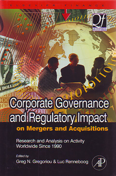 Couverture de l’ouvrage Corporate Governance and Regulatory Impact on Mergers and Acquisitions