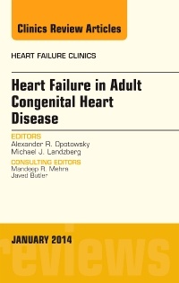 Couverture de l’ouvrage Heart Failure in Adult Congenital Heart Disease, An Issue of Heart Failure Clinics