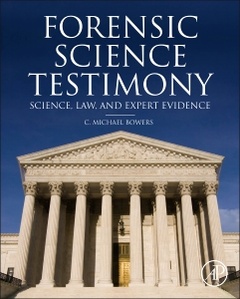 Cover of the book Forensic Testimony