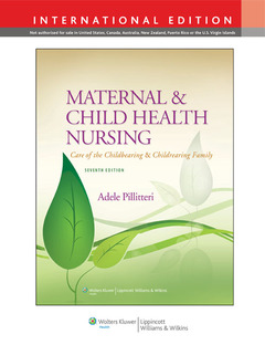Couverture de l’ouvrage Maternal and Child Health Nursing