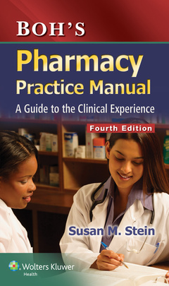 Cover of the book Boh's Pharmacy Practice Manual: A Guide to the Clinical Experience