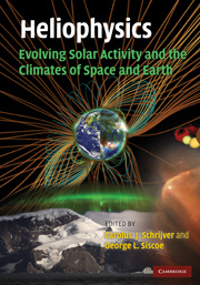 Cover of the book Heliophysics: Evolving Solar Activity and the Climates of Space and Earth