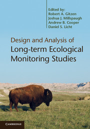 Couverture de l’ouvrage Design and Analysis of Long-term Ecological Monitoring Studies
