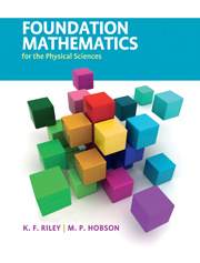 Cover of the book Foundation Mathematics for the Physical Sciences