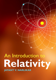 Couverture de l’ouvrage An Introduction to Relativity