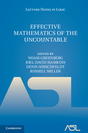 Cover of the book Effective Mathematics of the Uncountable