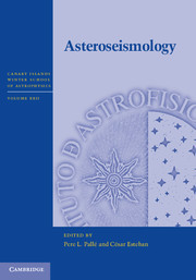 Couverture de l’ouvrage Asteroseismology