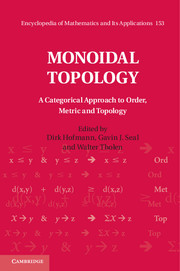 Cover of the book Monoidal Topology